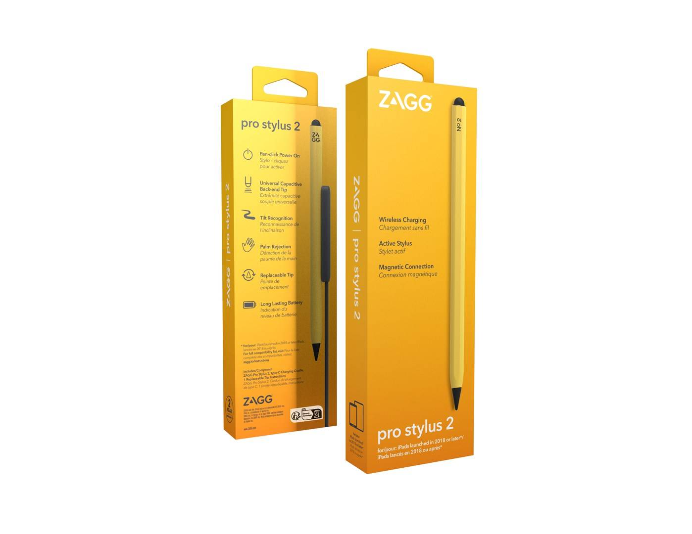 ZAGG Pro Stylus 2 Actieve Stylus - Geel-1