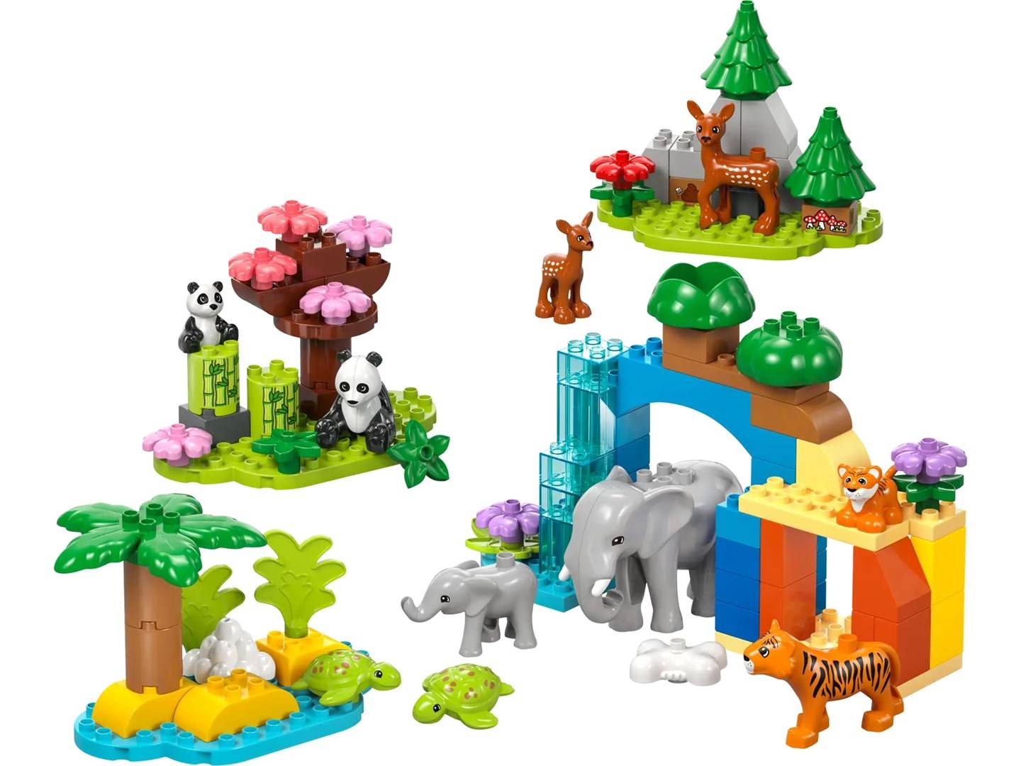 LEGO DUPLO 10446 3in1 Wilde Dierenfamilies (10446)-2