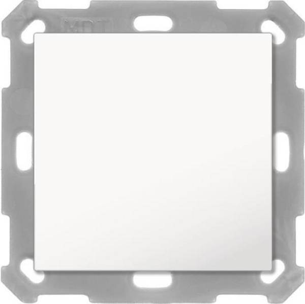 MDT BE-TAL55B1.01 - Lichtschakelaar - 1-gang - Glanzend Wit 1fach