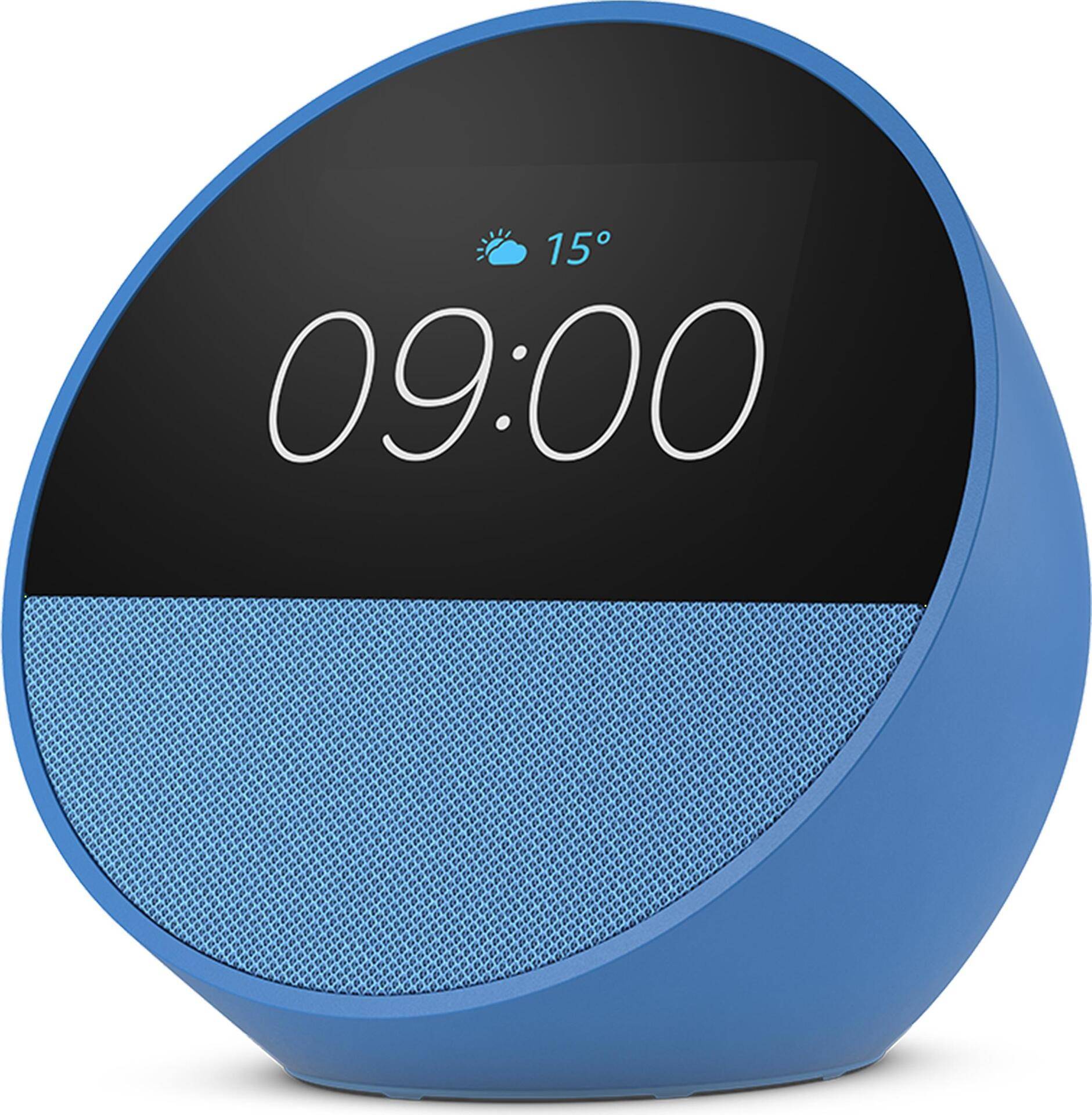 Amazon Echo Spot Slimme Display - 2,8" LCD, Draadloos, Bluetooth, Wi-Fi, App-bestuurd, Blauw B0C2RSJHS6-0