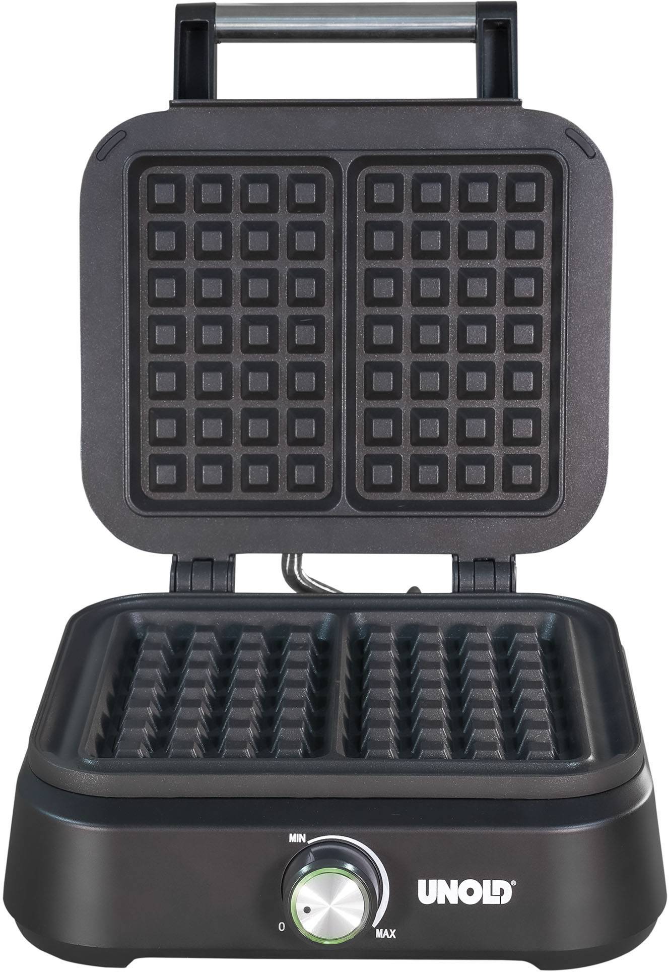 Unold Dubbele Wafelijzer Brussel Belgische Wafels (48275)-1