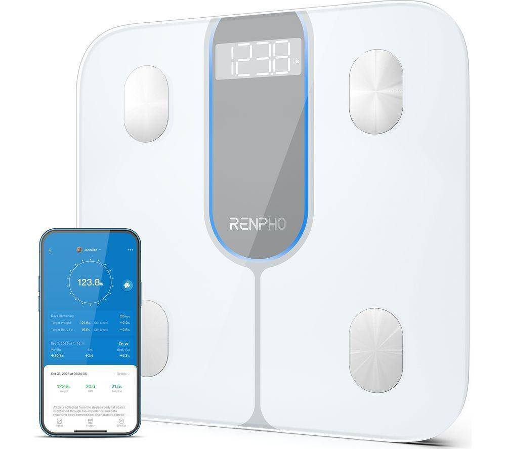 Renpho ELIS 1C Wit Bluetooth 4.0 en Hoger PEU-R-A033-W-0