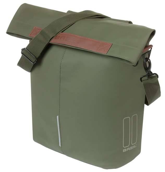 Fietsshopper Basil City MIK 14-16L 11 x 29 x 36 - groen-0