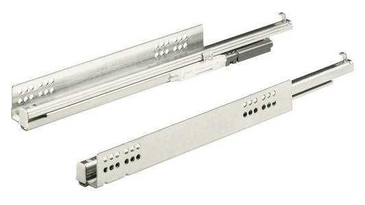 HETTICH Ladegeleider Quadro V6/350 4D L=350Mm. Push To Open-0