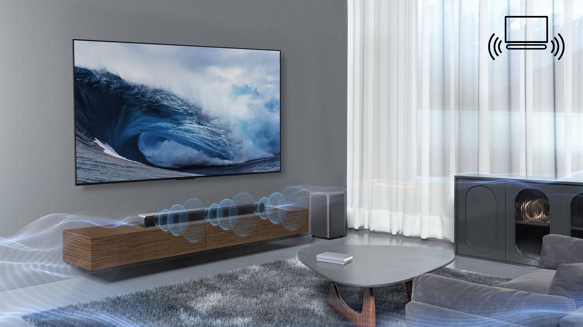 TCL S S55H 2.1-kanaals soundbar met Dolby Atmos, draadloze subwoofer en Bluetooth-muziekstreaming-6