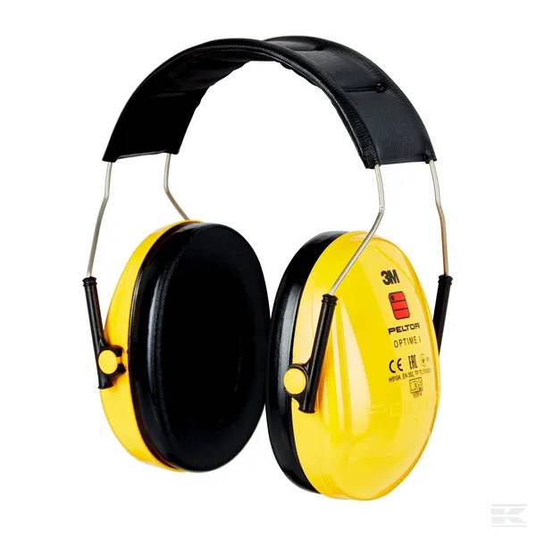 3M Gehoorkap Peltor Optime I Geel-0