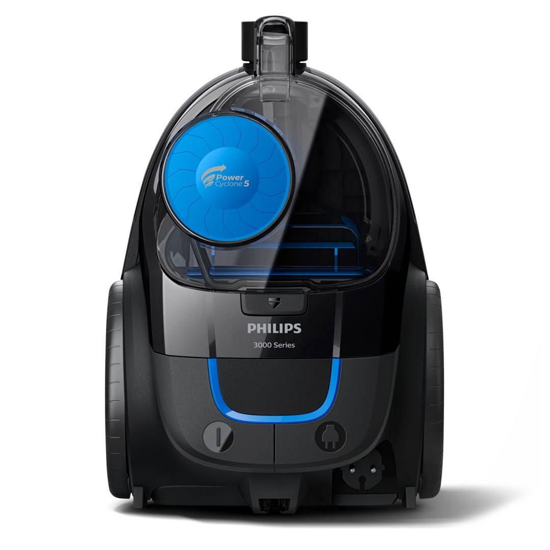 Zakloze stofzuiger - PHILIPS FC9331/09 - 900 W - 1,5 L - Intens zwart en blauw-3