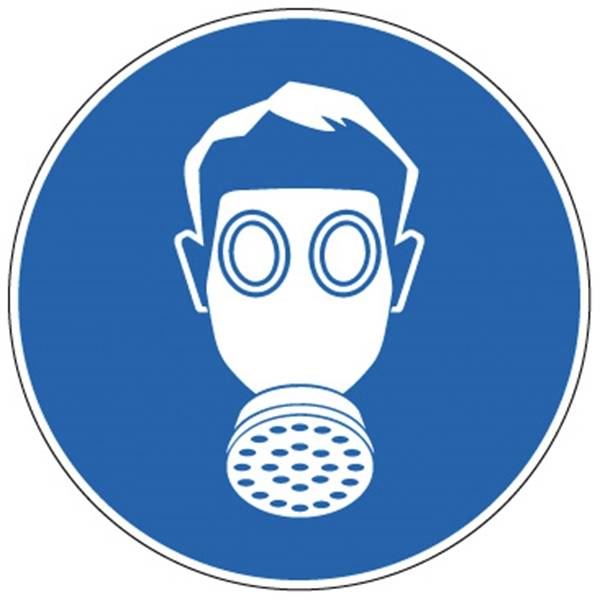 Picto Adembescherming Verpl. Sticker 200 Mm 3432,01-0