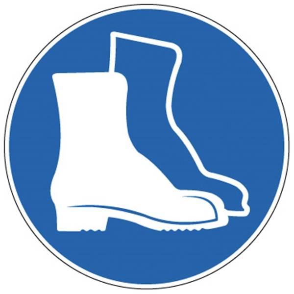 Picto Veiligh. Schoen Verpl. Bord Pp 200 Mm 3422.06-0