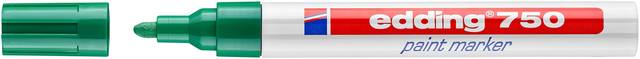 Paintmarker edding 750 op oliebasis 2-4mm groen-0