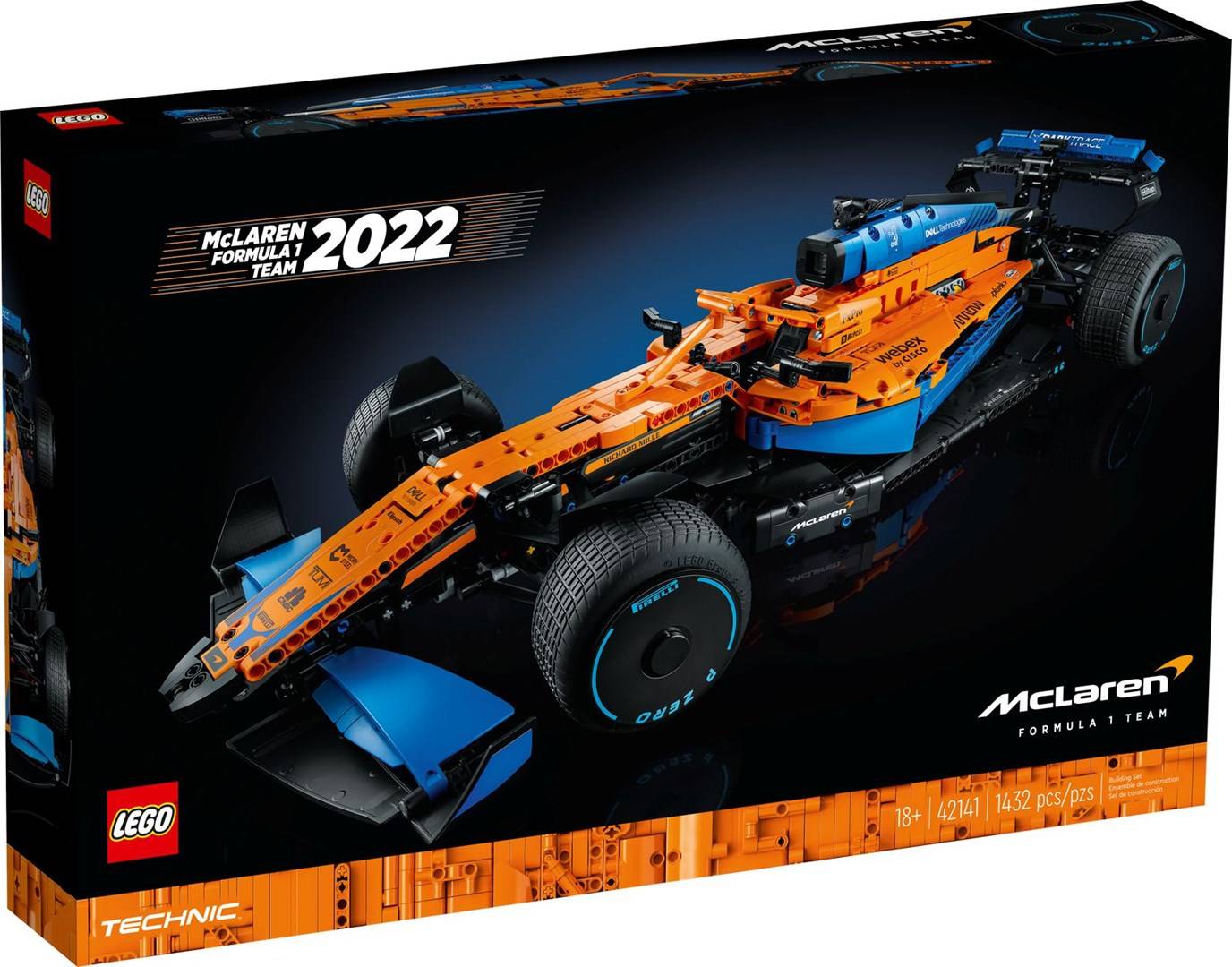LEGO Technic 42141 McLaren Formula 1 Race Car Model-0