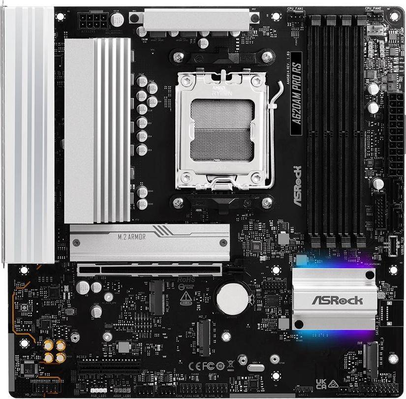 ASRock A620AM PRO RS - mATX AM5 Moederbord 90-MXBSV0-A0UAYZ-0