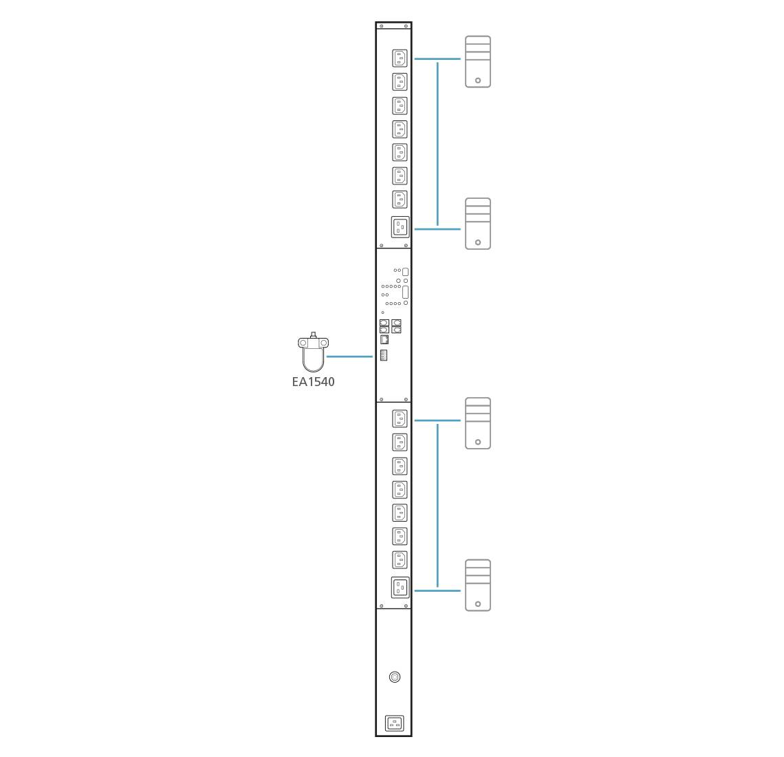 ATEN Capacitive Leakage Sensor - DC 10-30V - 0,15A - 85 mm - 110 mm - EA1540-0