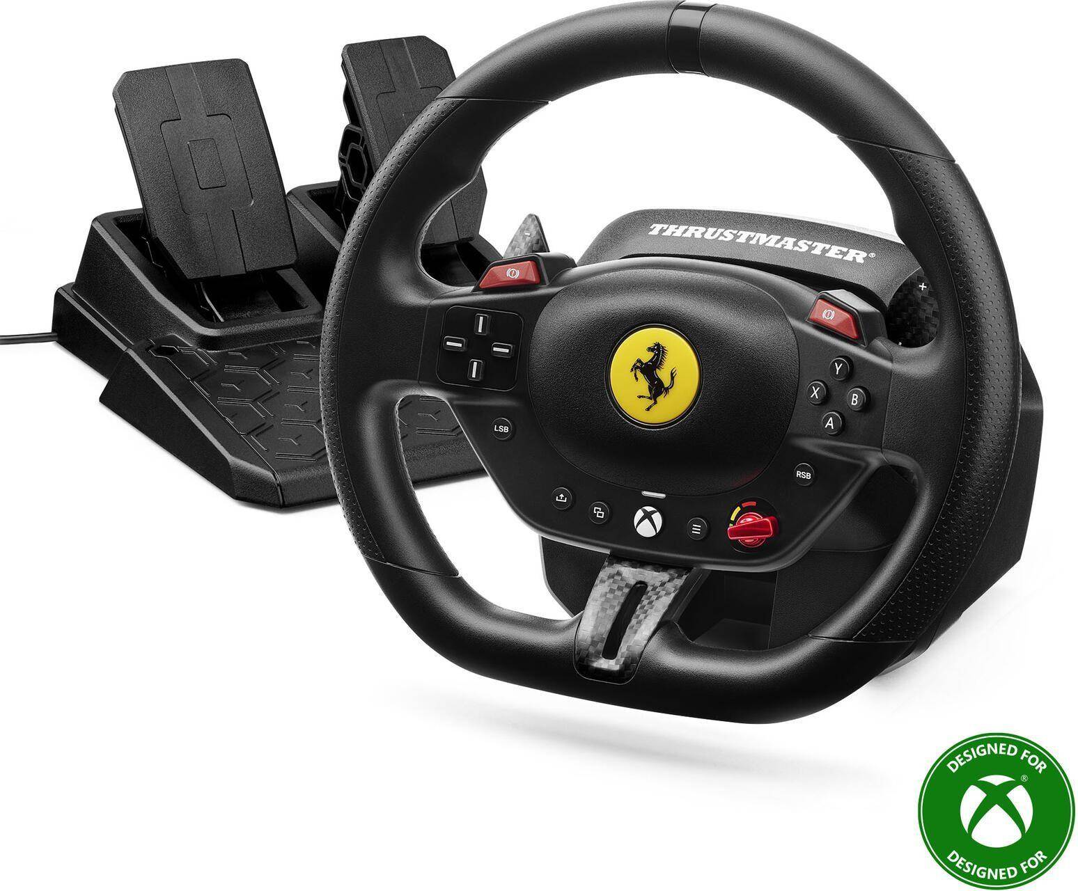 ThrustMaster T98X Ferrari 296GTS Stuurwiel voor XBO/PC (4460297)-0