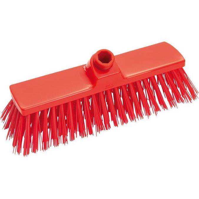 Haug Borstel Bezemkop Rode Kunststof 30 cm Breed - Model FC88701-0