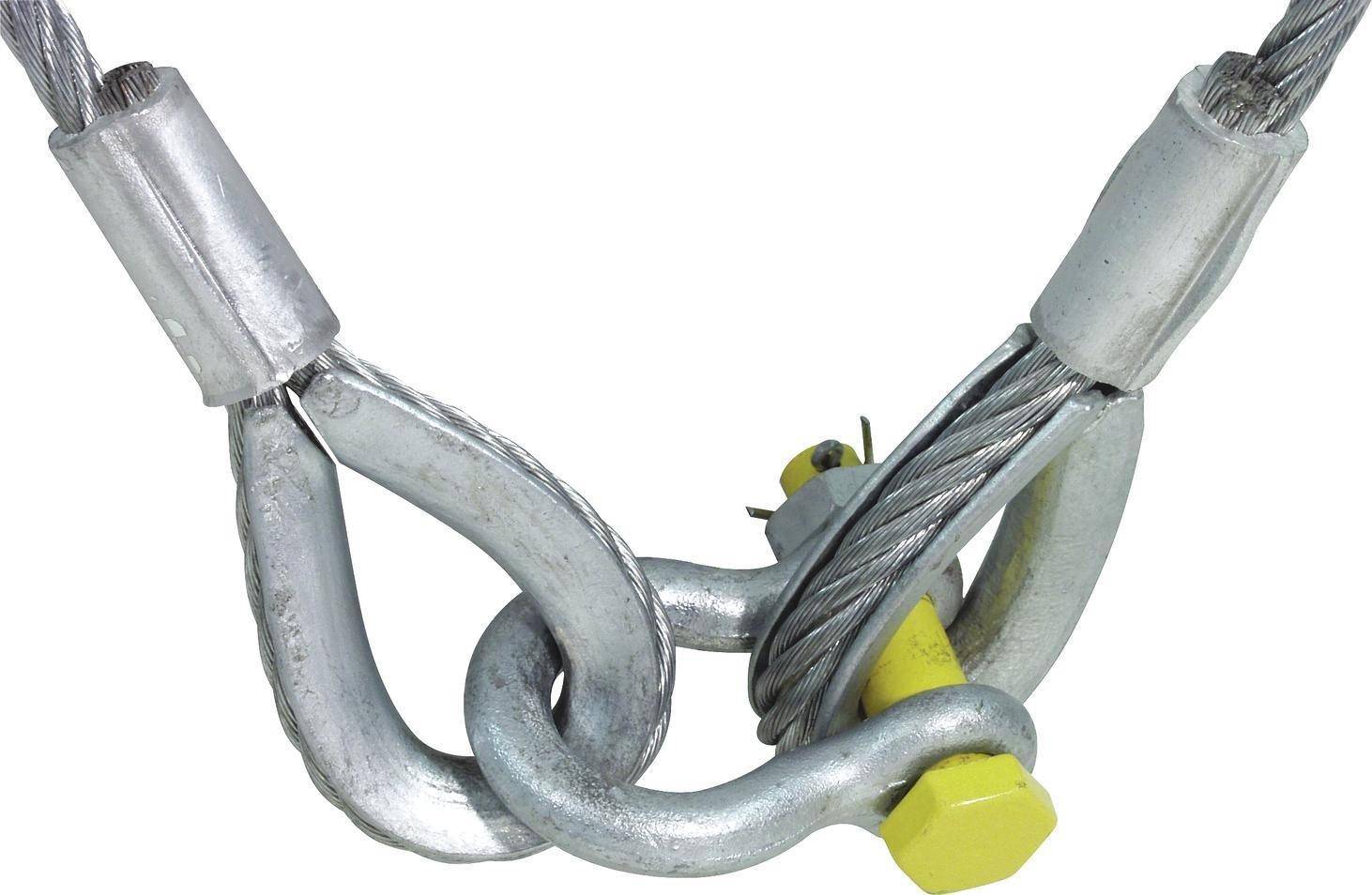 Eurolite Veiligheidslijn 1000 x 10 mm met Haak tot 400 kg (58010490)-0