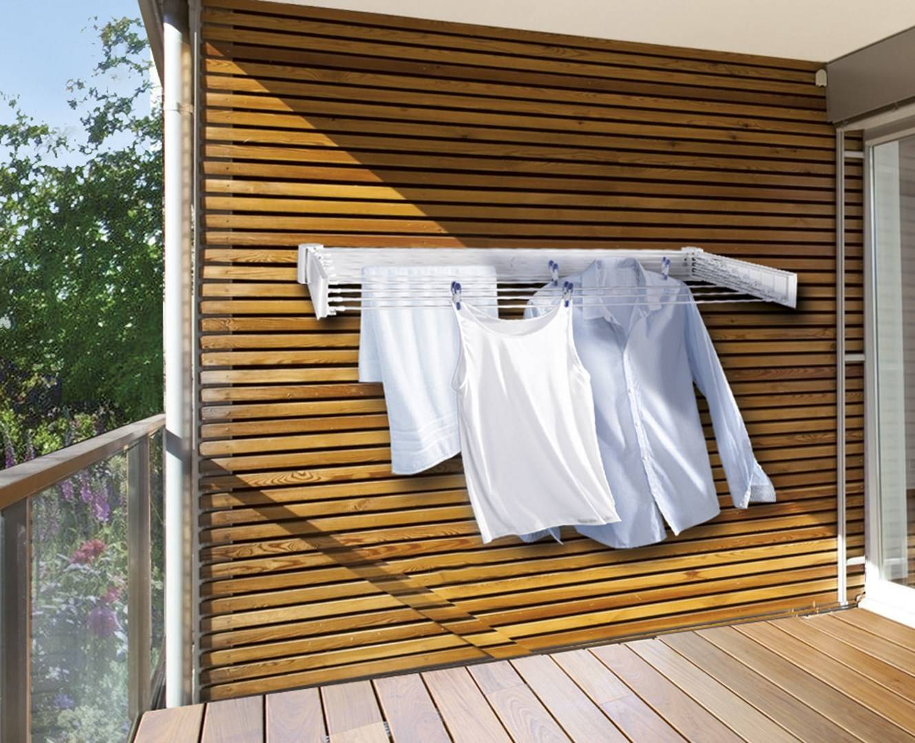 Leifheit Telegant 30 Protect Wandrek Wit-1