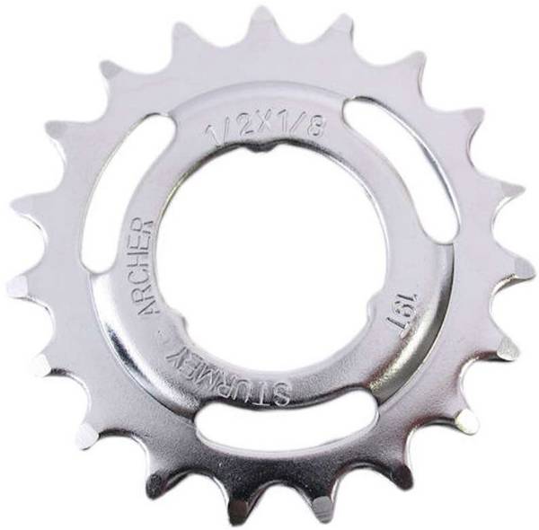 Tandwiel Sturmey Archer 19T - 1/8" doorgezet - chroom