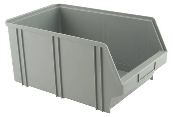 AVM Stapelbak Plastic A-4 350X210x160mm Grijs-0