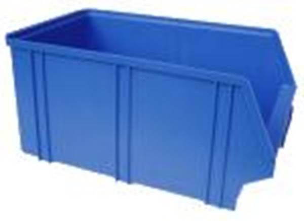 AVM Stapelbak Plastic A-4 350X210x160mm Blauw-0