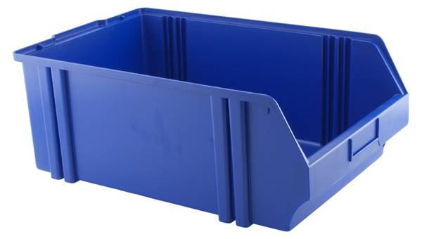 AVM Stapelbak Plastic A-5 500X300x200mm Blauw-0