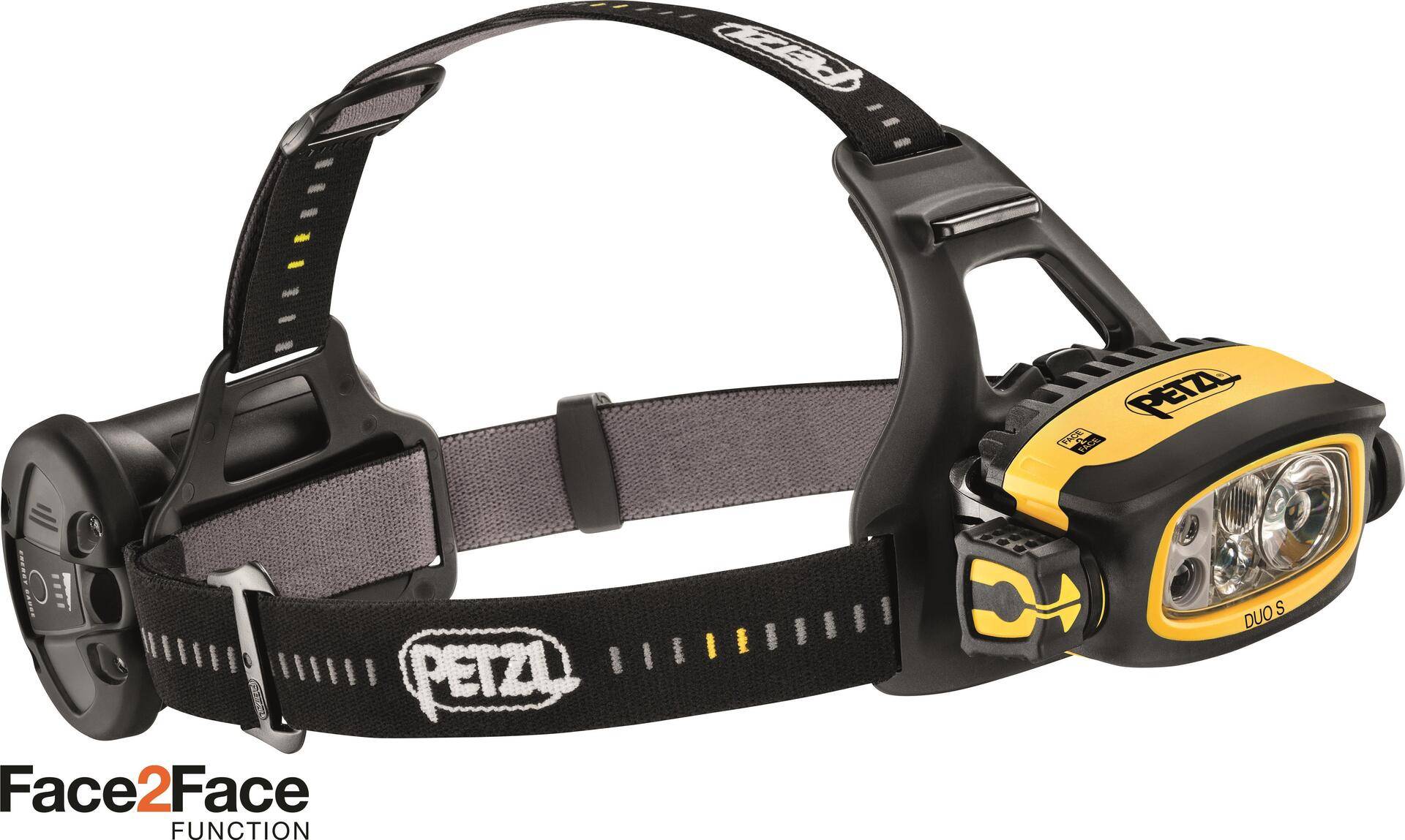 Petzl DUO S - Ultra krachtige, waterdichte en oplaadbare hoofdlamp, met Petzl's FACE2FACE anti-glare functie. 1100 lumen-0
