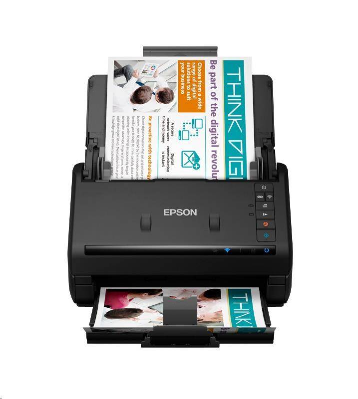 Epson WorkForce ES-500W II - Document Scanner - Duplex - 600 dpi - USB 3.0, Wi-Fi (B11B263401)-1