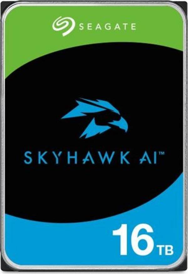 Seagate HDD Skyhawk AI 16TB 512MB 7.2K 3.5" SATA6G Harddisk 16T ST16000VE005