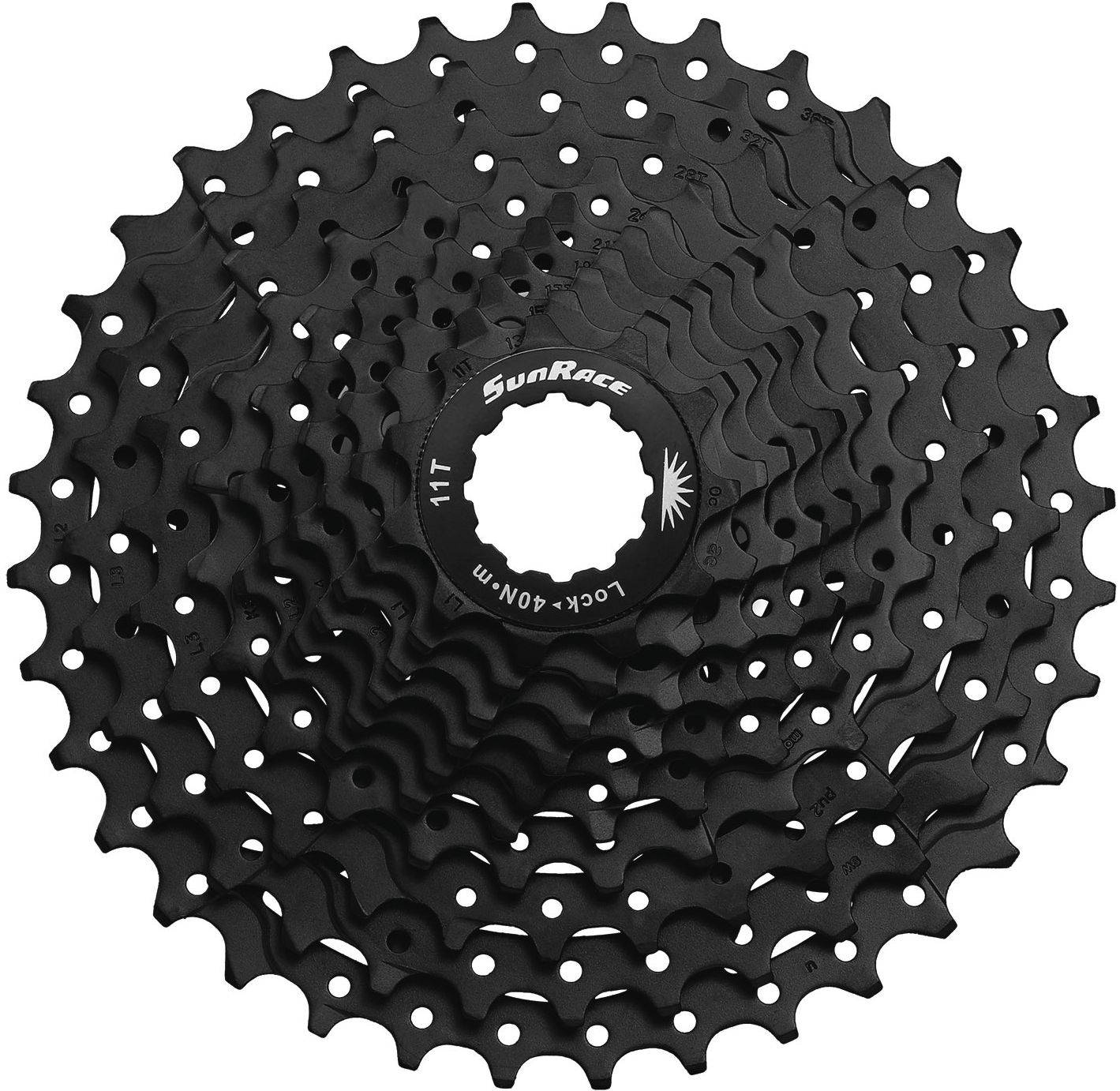 Cassette Sunrace CSMS1 10 speed - 11-36 tands - zwart-0