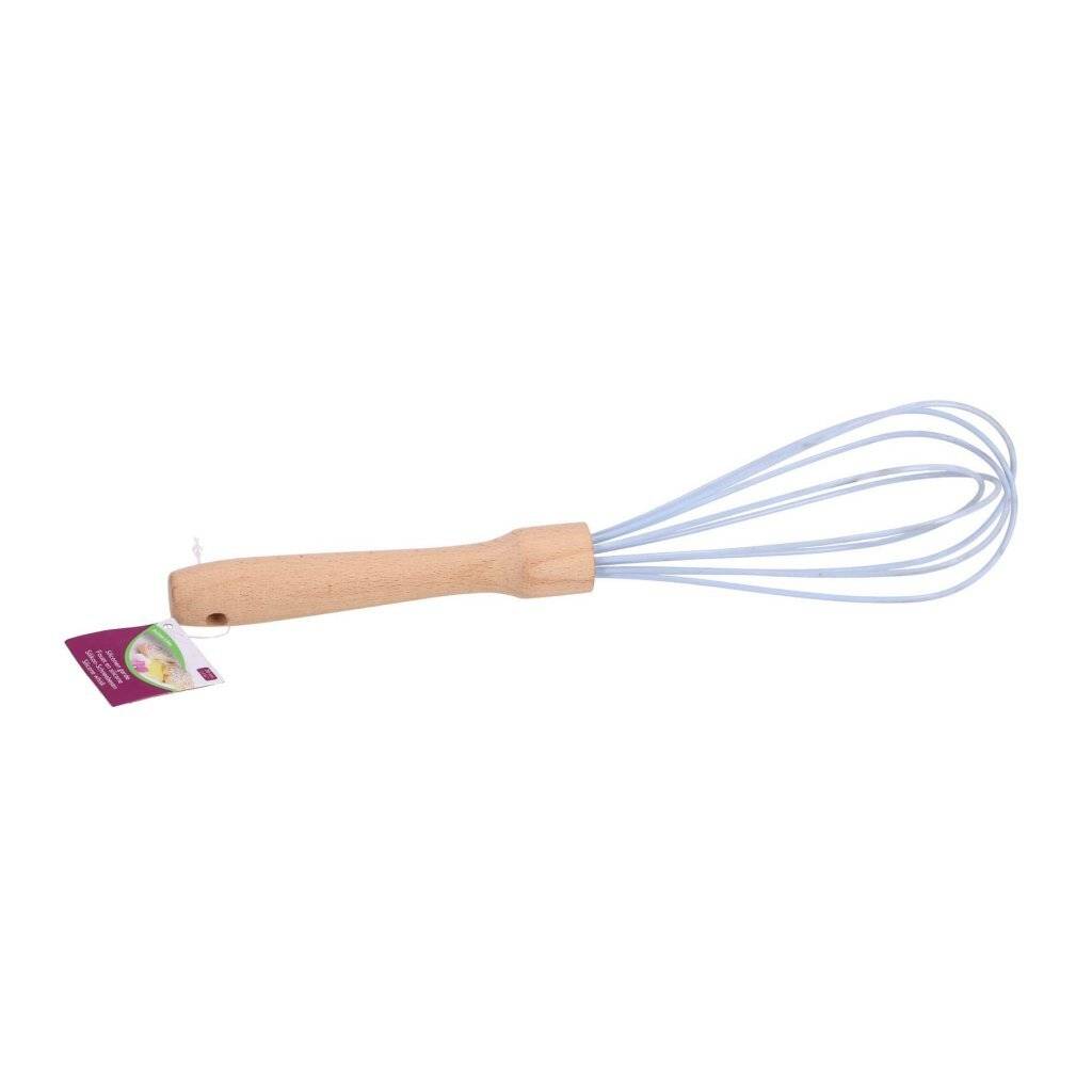 Patisse Siliconen Garde 30 cm Hout/Wit-1