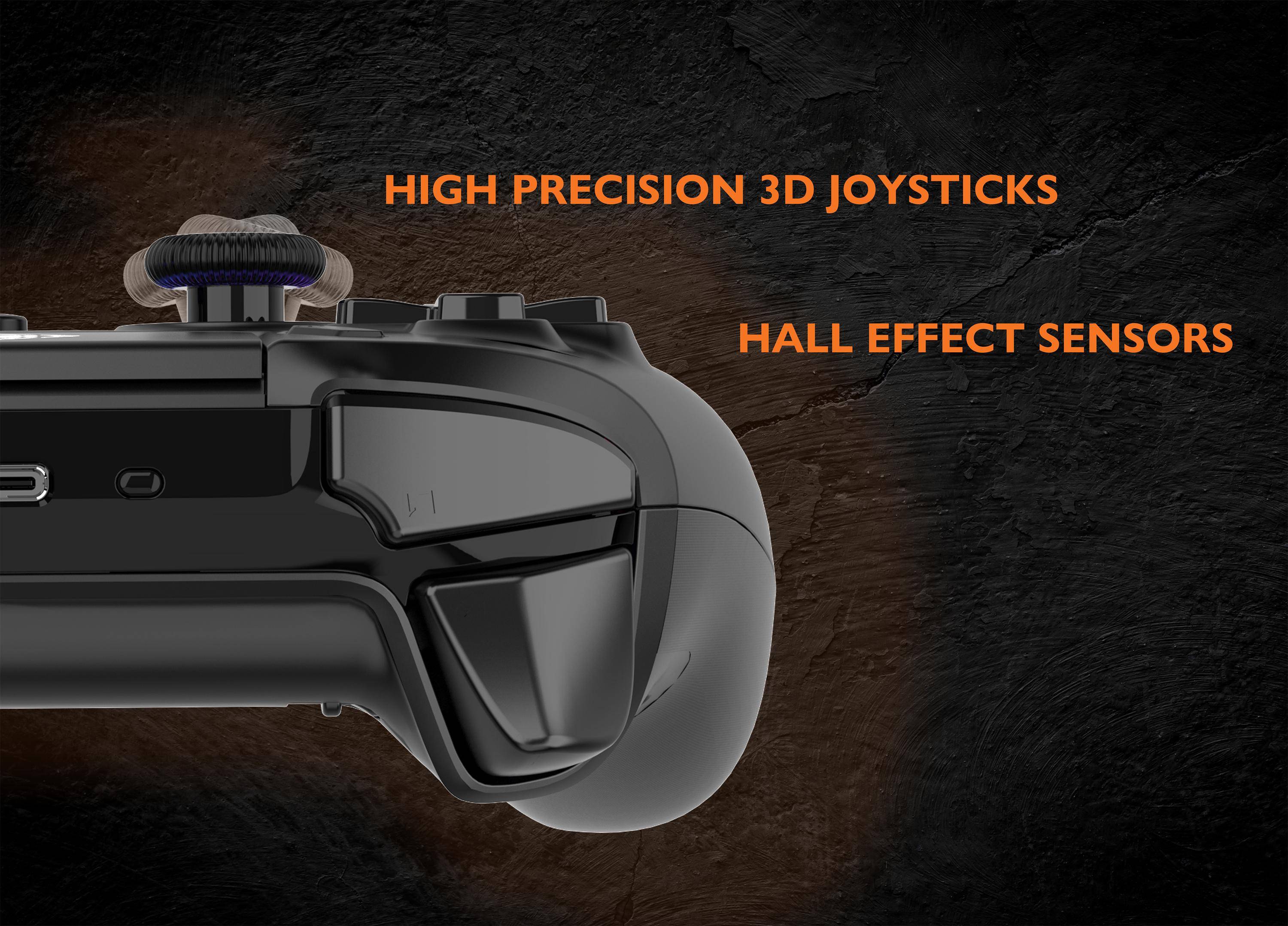 Deltaco draadloze RGB-controller voor PS5-1