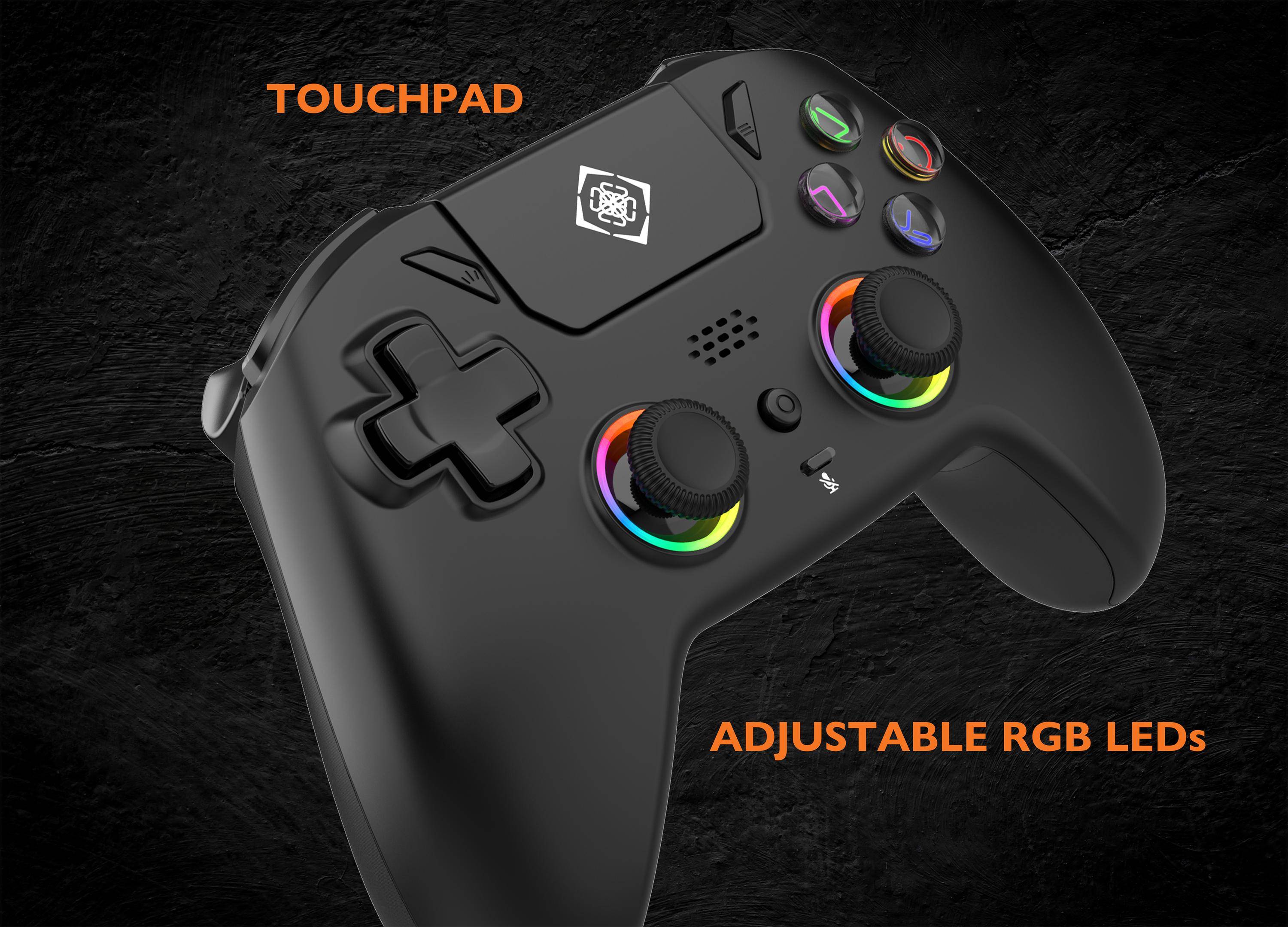 Deltaco draadloze RGB-controller voor PS5-2