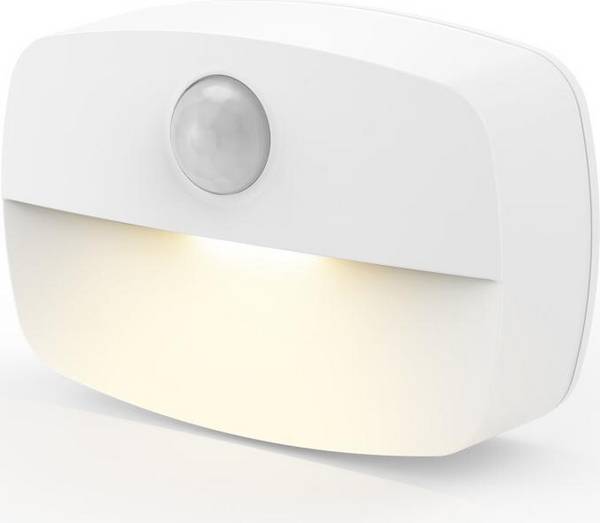 Hama LED Nachtlamp Cozy met Bewegings- en Dusk Sensor, Batterij Aangedreven, 3 Stuks (00223502)