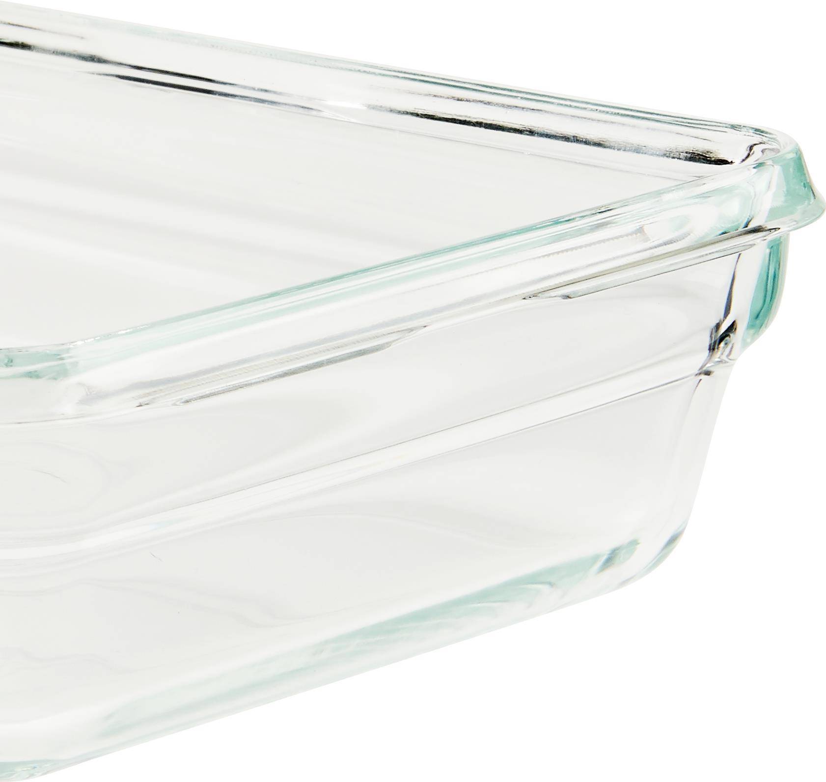 EMSA CLIP & CLOSE GLASS - Rechthoekige Doos - Transparant Glas - 420 °C - -40 tot 420 °C (600767)-0