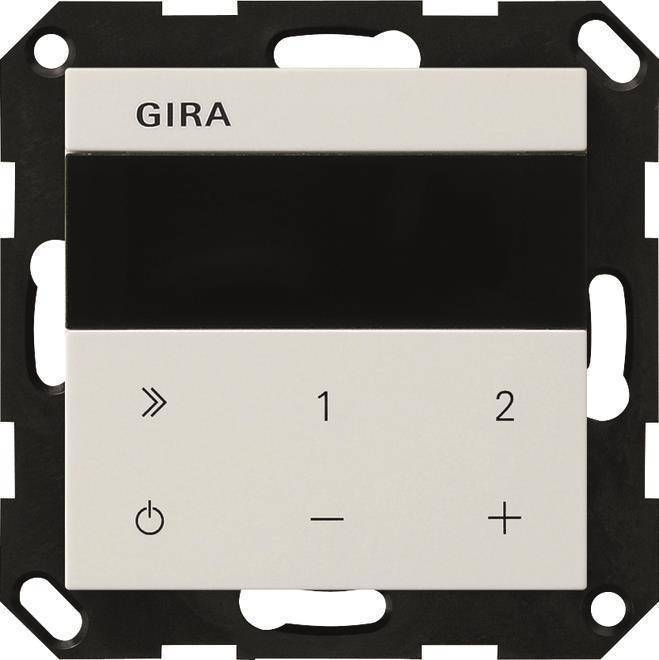 GIRA 232003 UP-Radio IP Systeem 55 - Inbouw, Wit (232003)-0