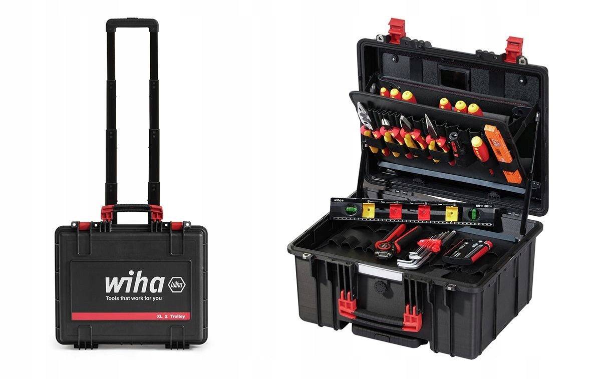 WIHA WIHA.45795 Gereedschapset: voor algemene gebruik; koffer; 1kV; met wielen - 1 set-0