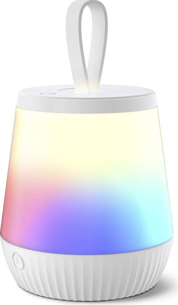 Hama LED Nachtlamp Mobiel, Timer, Dimbaar, Oplaadbaar, Kleurveranderend, IP44 (00223500)-0
