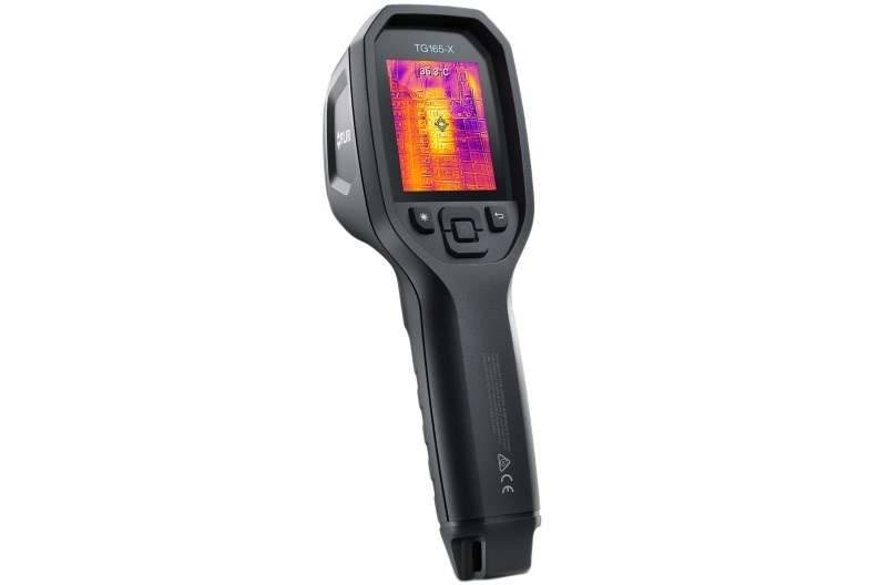 FLIR TG165-X Zwart 2/3" 80 x 60 Pixels Ingebouwd display LCD 320 x 240 Pixels-0