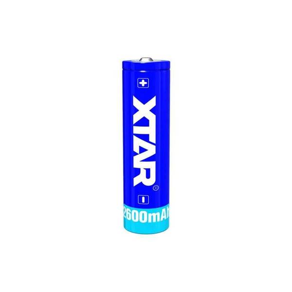 XTA 18650 3,7V Li-ion 2600 mAh-accu met beveiliging