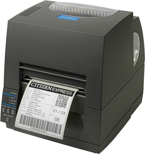 Citizen CL-S621II - Labelprinter - Direct Thermal/Thermal Transfer - 203 dpi - USB, Serieel - Zwart