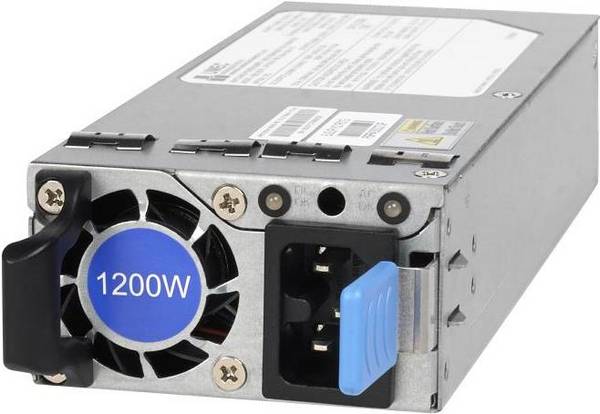 NETGEAR APS1200W - Redundante/Hot-Plug Voeding (Plug-In Module) - Modulaire - AC 110-240V - 1200 Watt - voor NETGEAR M43