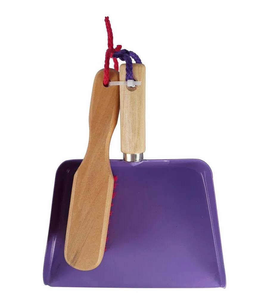 Talen Tools - Stoffer en blik - Voor kinderen - Metaal - Worm-0