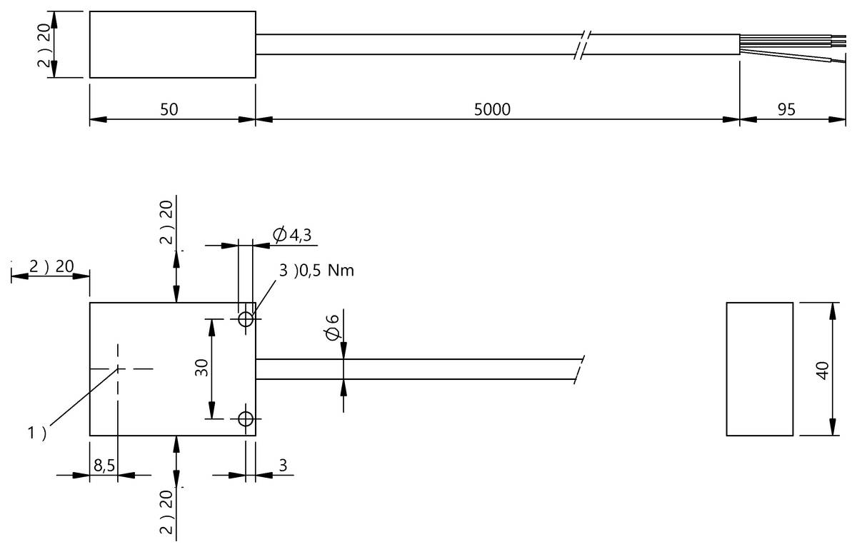 Balluff LF (125 kHz) BIS L-404-03#BIS01EH-1