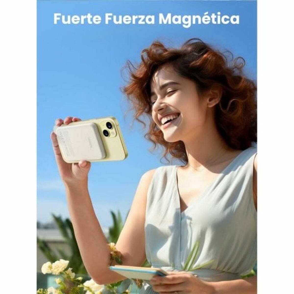 UGREEN Powerbank 5000mAh Draadloze Oplader Zwart (25207)-2