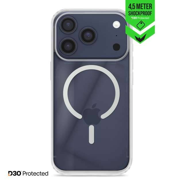 Striker X-Core - D3O Xtreme Impact Mag Case PRO - Clear - Apple iPhone 17 Pro/18 Pro-0
