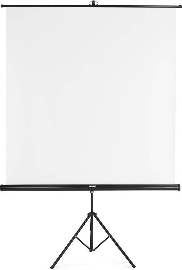 Hama 00021574 Handmatig Projectiescherm 2,19 m (86,2") - 1:1 Beeldverhouding - Zwart/Wit-0