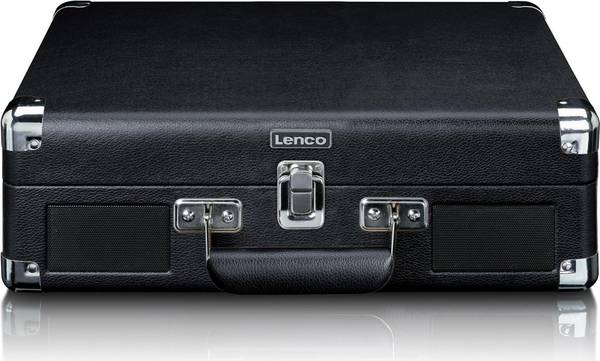 Lenco LEN TT-115 Banden Aangedreven Draaitafel Handmatig Zwart Leer Metaal Kunststof Hout 33/45/78 RPM