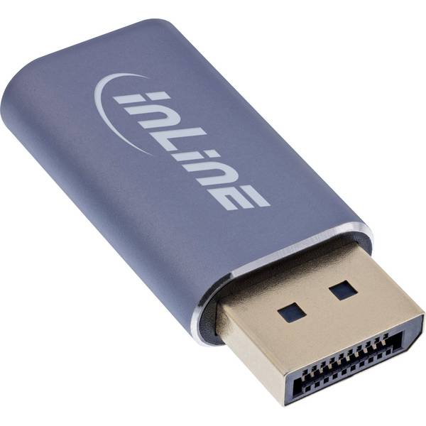 InLine® USB-beeldschermconverter, DisplayPort naar USB-C bidirectioneel, 8K