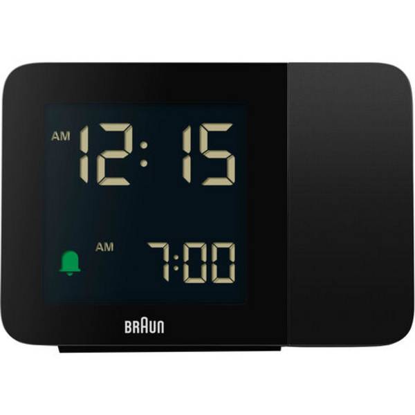 Braun BC15B-DCF Digitale Alarmklok - Zwart Rechthoek