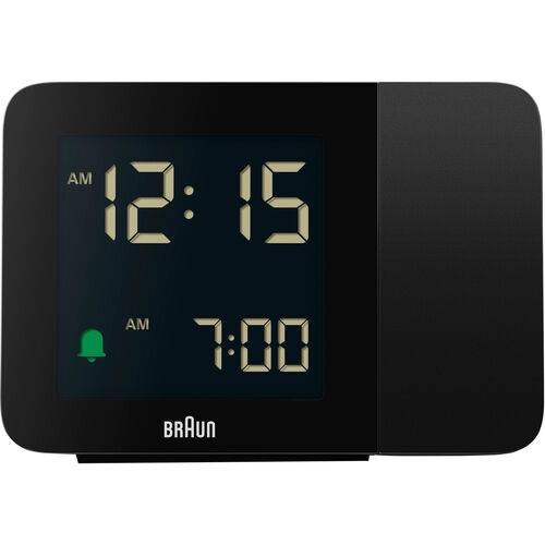 Braun BC15B-DCF Digitale Alarmklok - Zwart Rechthoek-0